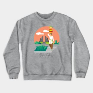 Sunset at paradise - Bali Denpasar Kuta Beach Ubud Crewneck Sweatshirt